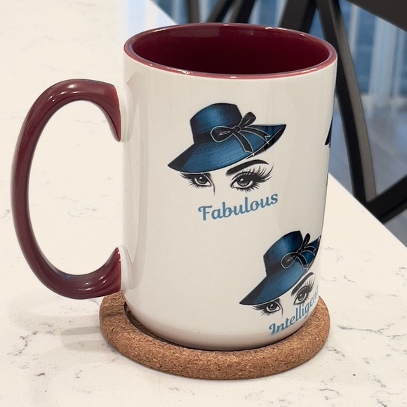 Custom Made Eyes of Allure Ceramic Mug (15 oz) - Picture 3 of 5